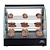Nisbets Essentials Nablatowa witryna grzewcza 82L, 30 do 90°C, 800W, z szybą giętą Nisbets Essentials HW929, 458x554x(h)500 mm