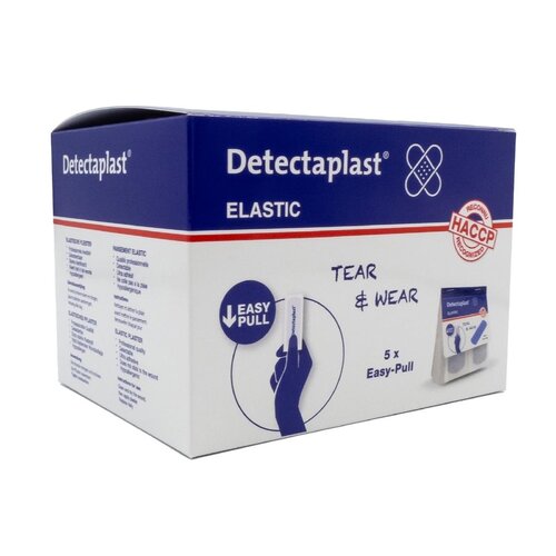 Detectaplast Plastry elastyczne 25x72 mm, Detectaplast GP597 (100 szt.) Detectaplast Plastry elastyczne 25x72 mm, Detectaplast GP597 (100 szt.)