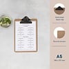 DTM Primera Podkładka pod kartę menu A5, 230x160 mm, DTM Primera HU469, brązowa
