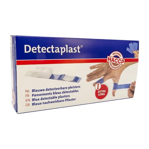 Detectaplast Plastry elastyczne wodoodporne 180x20 mm, Detectaplast GP595 (100 szt.) Detectaplast Plastry elastyczne wodoodporne 180x20 mm, Detectaplast GP595 (100 szt.)
