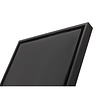 Geen Merk Prostokątna taca 107x244 mm, z akrylu, Geen Merk GF952, czarna