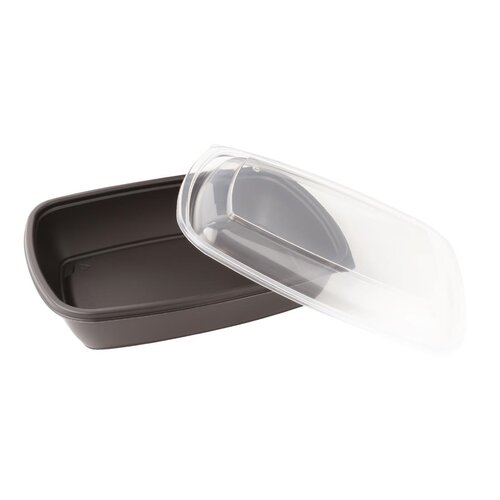 FastPac Pudełko na jedzenie 900 ml, 230x168x(h)48 mm, FastPac DE763 (300 szt.) FastPac Pudełko na jedzenie 900 ml, 230x168x(h)48 mm, FastPac DE763 (300 szt.)