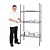 Nisbets Essentials Regał magazynowy z 3 półkami drucianymi 457x915x(h)1820 mm, Nisbets Essentials DC819