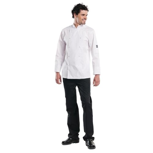Chaud Devant Spodnie kucharskie męskie rozmiar XXL, Chaud Devant Baggy B515-XXL, czarne Chaud Devant Spodnie kucharskie męskie rozmiar XXL, Chaud Devant Baggy B515-XXL, czarne
