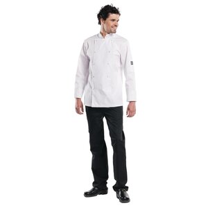 Chaud Devant Spodnie kucharskie męskie rozmiar S, Chaud Devant Baggy B515-S, czarne Chaud Devant Spodnie kucharskie męskie rozmiar S, Chaud Devant Baggy B515-S, czarne