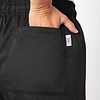 Nisbets Essentials Spodnie kucharskie męskie rozmiar XS, Nisbets Essentials BB477-XS, czarne