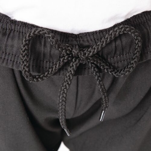 Nisbets Essentials Spodnie kucharskie męskie rozmiar S, Nisbets Essentials BB477-S, czarne