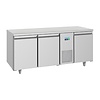 Polar Refrigeration  Stół chłodniczy 3-drzwiowy 474L, 1/1 GN, od -2 do 8°C, Polar U-Series UA072, 700x1785x(h)850 mm, agregat umieszczony centralnie Polar Refrigeration  Stół chłodniczy 3-drzwiowy 474L, 1/1 GN, od -2 do 8°C, Polar U-Series UA072, 700x1785x(h)850 mm, agregat umieszczony centralnie