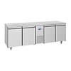 Polar Refrigeration  Stół chłodniczy 3-drzwiowy 632 L. 1/1 GN, od -2 do 8°C, Polar U-Series UA074, 700x2270x(h)850 mm, agregat umieszczony centralnie Polar Refrigeration  Stół chłodniczy 3-drzwiowy 632 L. 1/1 GN, od -2 do 8°C, Polar U-Series UA074, 700x2270x(h)850 mm, agregat umieszczony centralnie