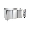 Polar Refrigeration  Stół chłodniczy przyścienny 3-drzwiowy 417L, od -2 do 8°C, Polar U-Series UA065, 700x1795x(h)950 mm, agregat boczny Polar Refrigeration  Stół chłodniczy przyścienny 3-drzwiowy 417L, od -2 do 8°C, Polar U-Series UA065, 700x1795x(h)950 mm, agregat boczny