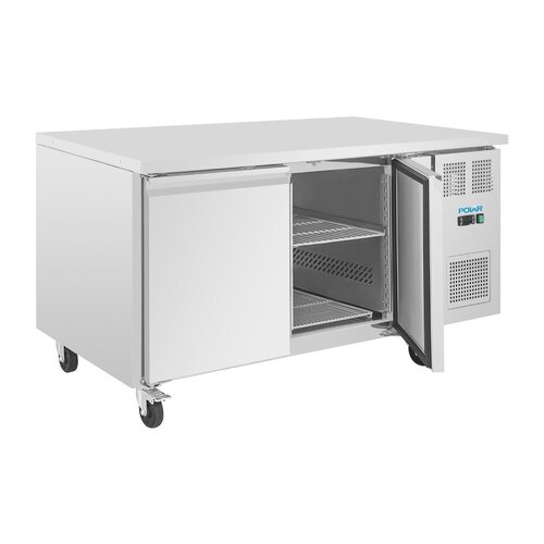 Polar Refrigeration  Stół chłodniczy 2-drzwiowy 427L, od 2 do 8°C, Polar U-Series UA083, 800x1510x(h)860 mm, agregat boczny Polar Refrigeration  Stół chłodniczy 2-drzwiowy 427L, od 2 do 8°C, Polar U-Series UA083, 800x1510x(h)860 mm, agregat boczny