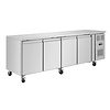 Polar Refrigeration  Stół chłodniczy 4-drzwiowy 393L, 1/1 GN, od -2 do 8°C, Polar U-Series UA049, 700x2230x(h)850 mm, agregat boczny Polar Refrigeration  Stół chłodniczy 4-drzwiowy 393L, 1/1 GN, od -2 do 8°C, Polar U-Series UA049, 700x2230x(h)850 mm, agregat boczny