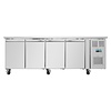 Polar Refrigeration  Stół chłodniczy 4-drzwiowy 393L, 1/1 GN, od -2 do 8°C, Polar U-Series UA049, 700x2230x(h)850 mm, agregat boczny Polar Refrigeration  Stół chłodniczy 4-drzwiowy 393L, 1/1 GN, od -2 do 8°C, Polar U-Series UA049, 700x2230x(h)850 mm, agregat boczny