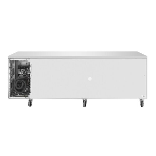 Polar Refrigeration  Stół chłodniczy 4-drzwiowy 393L, 1/1 GN, od -2 do 8°C, Polar U-Series UA049, 700x2230x(h)850 mm, agregat boczny Polar Refrigeration  Stół chłodniczy 4-drzwiowy 393L, 1/1 GN, od -2 do 8°C, Polar U-Series UA049, 700x2230x(h)850 mm, agregat boczny