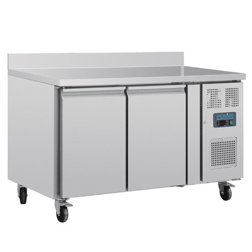 Polar Refrigeration Stół chłodniczy przyścienny 2-drzwiowy 205L, od -2 do 8°C, Polar U-Series UA064, 700x1360x(h)950 mm, agregat boczny Polar Refrigeration Stół chłodniczy przyścienny 2-drzwiowy 205L, od -2 do 8°C, Polar U-Series UA064, 700x1360x(h)950 mm, agregat boczny