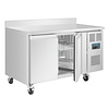 Polar Refrigeration  Stół chłodniczy przyścienny 2-drzwiowy 205L, od -2 do 8°C, Polar U-Series UA064, 700x1360x(h)950 mm, agregat boczny Polar Refrigeration  Stół chłodniczy przyścienny 2-drzwiowy 205L, od -2 do 8°C, Polar U-Series UA064, 700x1360x(h)950 mm, agregat boczny