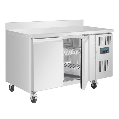 Polar Refrigeration  Stół chłodniczy przyścienny 2-drzwiowy 205L, od -2 do 8°C, Polar U-Series UA064, 700x1360x(h)950 mm, agregat boczny Polar Refrigeration  Stół chłodniczy przyścienny 2-drzwiowy 205L, od -2 do 8°C, Polar U-Series UA064, 700x1360x(h)950 mm, agregat boczny
