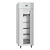 Polar Refrigeration  Szafa chłodnicza przeszklona 2/1 GN, 700L, -2 do 8°C, Polar U-Series UA040 810x700x(h)2150 mm, agregat na górze