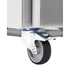 Polar Refrigeration  Szafa chłodnicza przeszklona 2/1 GN, 700L, -2 do 8°C, Polar U-Series UA040 810x700x(h)2150 mm, agregat na górze