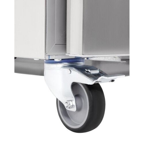 Polar Refrigeration Szafa chłodnicza przeszklona 2/1 GN, 700L, -2 do 8°C, Polar U-Series UA040 810x700x(h)2150 mm, agregat na górze Polar Refrigeration Szafa chłodnicza przeszklona 2/1 GN, 700L, -2 do 8°C, Polar U-Series UA040 810x700x(h)2150 mm, agregat na górze