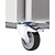 Polar Refrigeration  Szafa chłodnicza przeszklona 2/1 GN, 700L, -2 do 8°C, Polar U-Series UA040 810x700x(h)2150 mm, agregat na górze