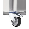 Polar Refrigeration  Szafa mroźnicza 2-drzwiowa przeszklona 2/1 GN, 1400L, -22 do -10°C, Polar U-Series UA043 810x1400x(h)2150 mm, agregat na górze