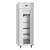 Polar Refrigeration  Szafa mroźnicza przeszklona 2/1 GN, 700L, -22 do -10°C, Polar U-Series UA041 810x700x(h)2150 mm, agregat na górze