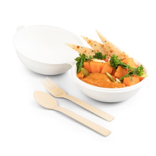 Sier Disposables Widelec bambusowy 170 mm, Sier Disposables HZ711 (50 szt.) Sier Disposables Widelec bambusowy 170 mm, Sier Disposables HZ711 (50 szt.)