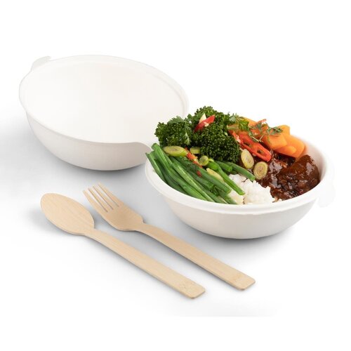 Sier Disposables Widelec bambusowy 170 mm, Sier Disposables HZ711 (50 szt.) Sier Disposables Widelec bambusowy 170 mm, Sier Disposables HZ711 (50 szt.)