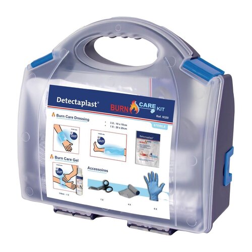 Detectaplast Zestaw do opatrywania oparzeń Detectaplast HR277 Detectaplast Zestaw do opatrywania oparzeń Detectaplast HR277