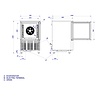 Asber 713W blast chiller