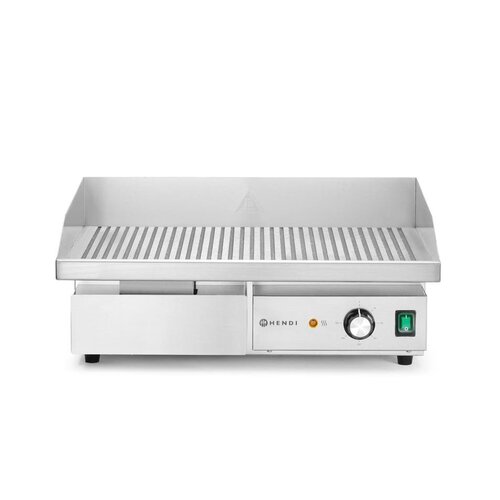 Hendi Elektryczna płyta grillowa 518x350 mm, ryflowana, 3 kW, 220/240 V, 300°C, Hendi Budget Line 154984 Hendi Elektryczna płyta grillowa 518x350 mm, ryflowana, 3 kW, 220/240 V, 300°C, Hendi Budget Line 154984