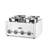 Hendi Bemar Hotpot 4x 4L, 800 W, Hendi 201466