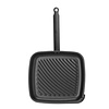 Hendi Patelnia do grillowania ze stali węglowej 480x282x(h)80mm, Hendi 627983