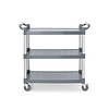 AmerBox Wózek kelnerski 3-półkowy z polipropylenu, AmerBox, 1010x500x(h)960mm