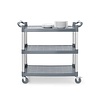 AmerBox Wózek kelnerski 3-półkowy z polipropylenu, AmerBox, 1010x500x(h)960mm