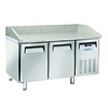 Arktic Stół do pizzy 2-drzwiowy 430 L, Arktic 236789, 800x1507x(h)1040 mm, agregat boczny