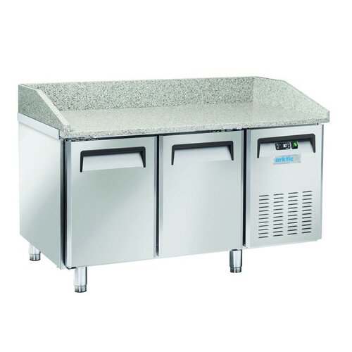 Arktic Stół do pizzy 2-drzwiowy 430 L, Arktic 236789, 800x1507x(h)1040 mm, agregat boczny Arktic Stół do pizzy 2-drzwiowy 430 L, Arktic 236789, 800x1507x(h)1040 mm, agregat boczny