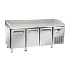 Arktic Stół do pizzy 3-drzwiowy 640 L, Arktic 236796, 800x2025x(h)1040 mm, agregat boczny
