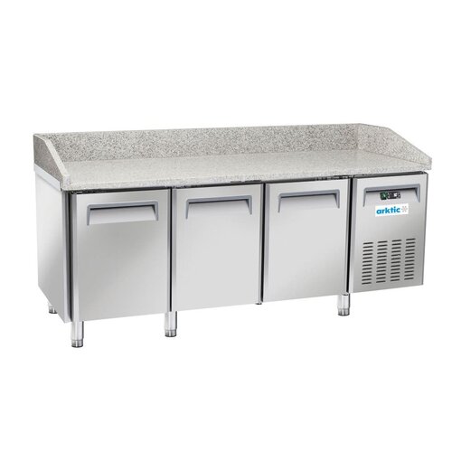 Arktic Stół do pizzy 3-drzwiowy 640 L, Arktic 236796, 800x2025x(h)1040 mm, agregat boczny Arktic Stół do pizzy 3-drzwiowy 640 L, Arktic 236796, 800x2025x(h)1040 mm, agregat boczny