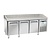 Arktic Stół do pizzy 3-drzwiowy 640 L, Arktic 236796, 800x2025x(h)1040 mm, agregat boczny