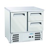 Arktic Stół chłodniczy z 2 szufladami 247 L, Arktic 236765, 700x900x(h)855 mm, agregat dolny Arktic Stół chłodniczy z 2 szufladami 247 L, Arktic 236765, 700x900x(h)855 mm, agregat dolny