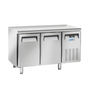 Arktic Stół chłodniczy 2-drzwiowy 260 L, -2 do 8°C, Arktic 236710, 700x1350x(h)850 mm, agregat boczny Arktic Stół chłodniczy 2-drzwiowy 260 L, -2 do 8°C, Arktic 236710, 700x1350x(h)850 mm, agregat boczny