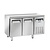 Arktic Stół chłodniczy 2-drzwiowy 260 L, -2 do 8°C, Arktic 236710, 700x1350x(h)850 mm, agregat boczny
