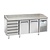Arktic Stół do pizzy 2-drzwiowy z 5 szufladami, 430 L, 2 do 8°C, z blatem granitowym, Arktic 236802, 800x2025x(h)1040 mm, agregat boczny