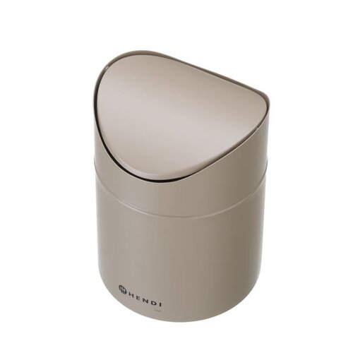 Hendi Śmietniczka stołowa 1.2 L, ze stali z obrotową pokrywą, Hendi 440797, beżowa Hendi Śmietniczka stołowa 1.2 L, ze stali z obrotową pokrywą, Hendi 440797, beżowa