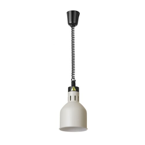 Hendi Lampa do podgrzewania potraw wisząca Ø175mm, 250W, przewód do 1500mm, Hendi 273821, biała Hendi Lampa do podgrzewania potraw wisząca Ø175mm, 250W, przewód do 1500mm, Hendi 273821, biała
