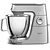 Kenwood Mikser planetarny 7 L, 1.2 kW, KENWOOD Titanium Chef Baker XL 220269