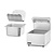 Hendi Podgrzewacz do frytek 1/2 GN, 400W, nastawny, Hendi 209066