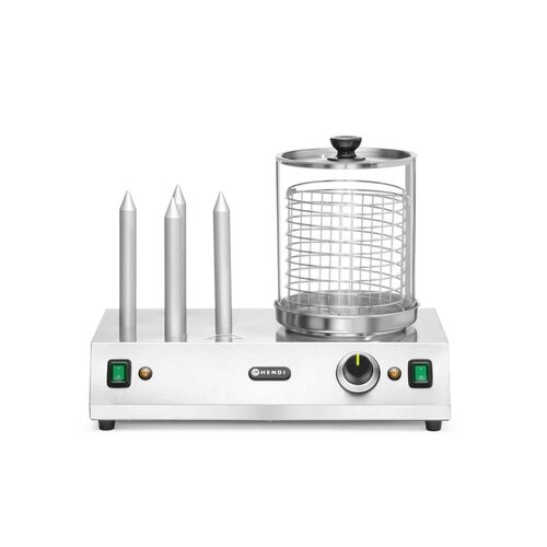 Hendi Podgrzewacz do parówek i bułek hot-dog 550 W, 265031, Hendi 500x310x(h)395mm Hendi Podgrzewacz do parówek i bułek hot-dog 550 W, 265031, Hendi 500x310x(h)395mm